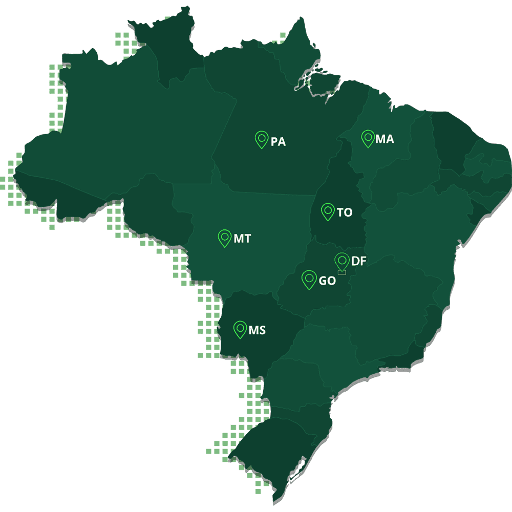 mapa unidades tron carreiras