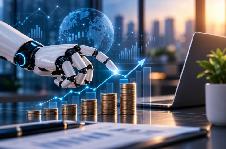 o uso da IA para a previsão de tendências financeiras